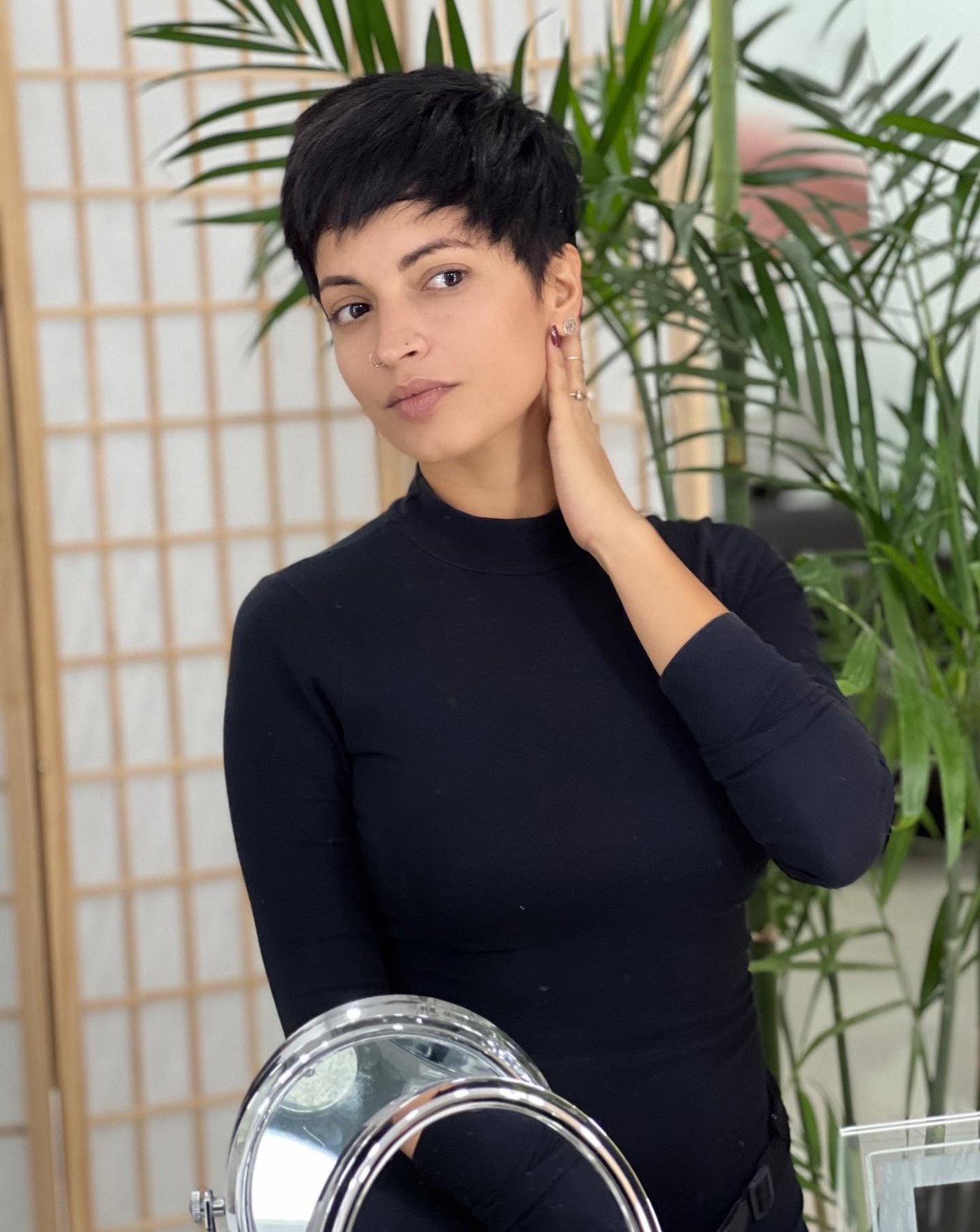 Corte pixie realizado en Concepto Salón