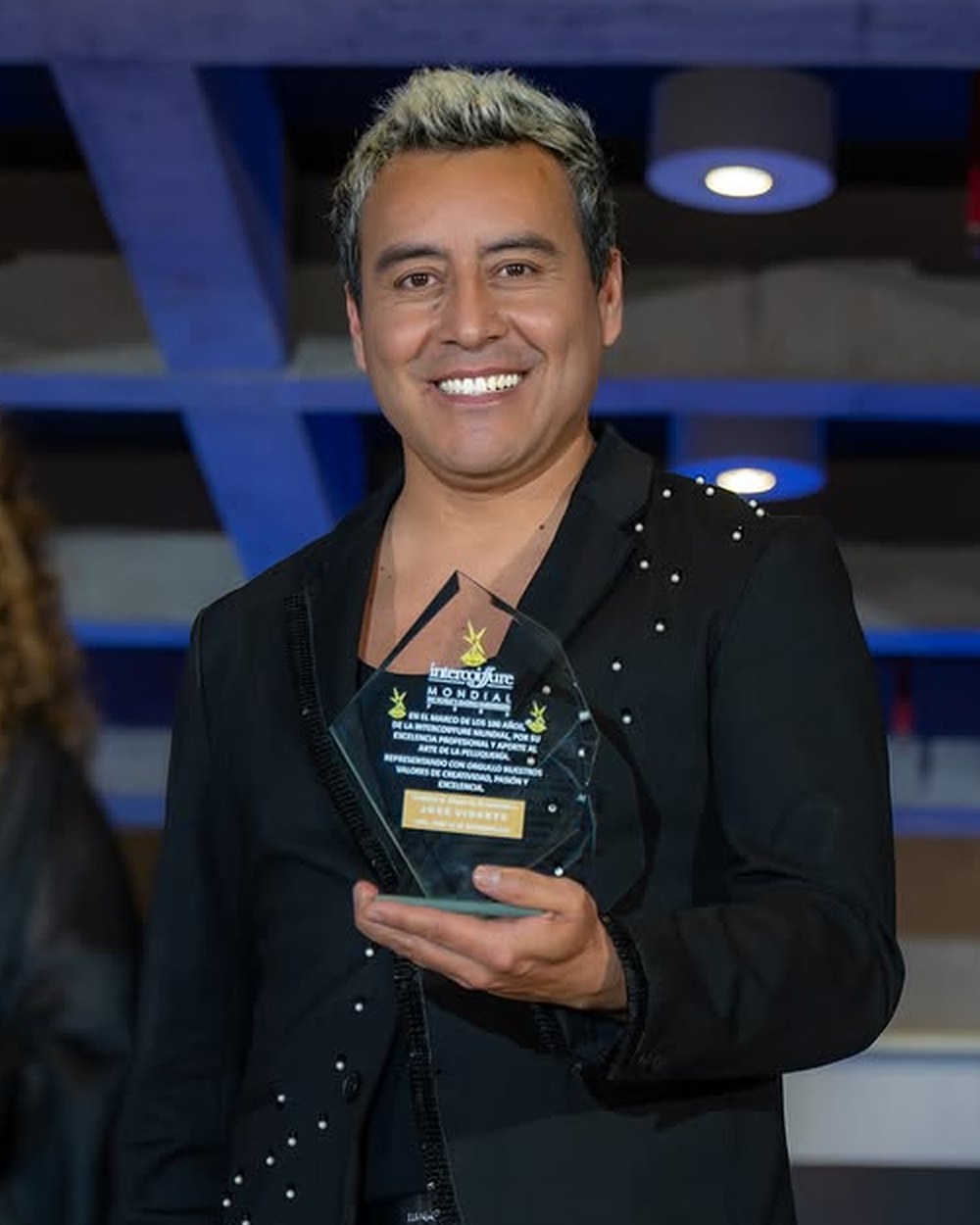 José Vidarte con reconocimiento profesional